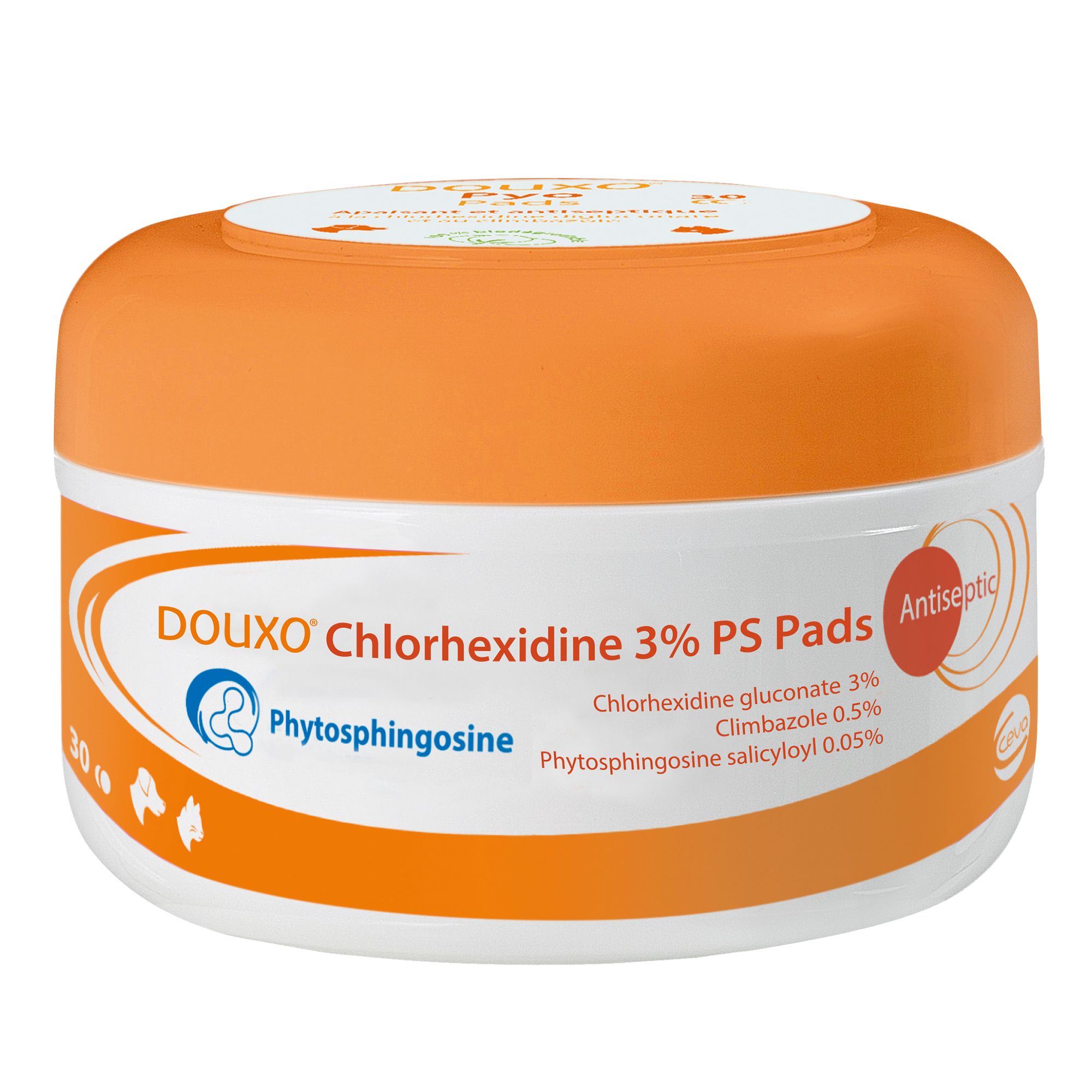DOUXO® Chlorhexidine 3% PS Pet Pads 