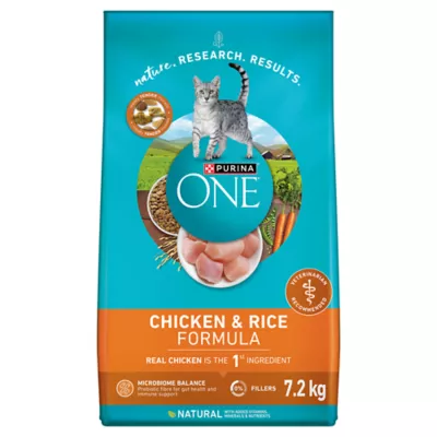 Purina ONE Adult Cat Food Chicken Rice