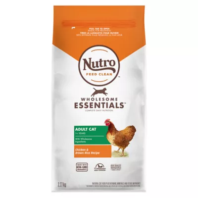 Product Nutro Wholesome Essentials Adult Cat Food - Chicken & Brown Rice, Non-GMO