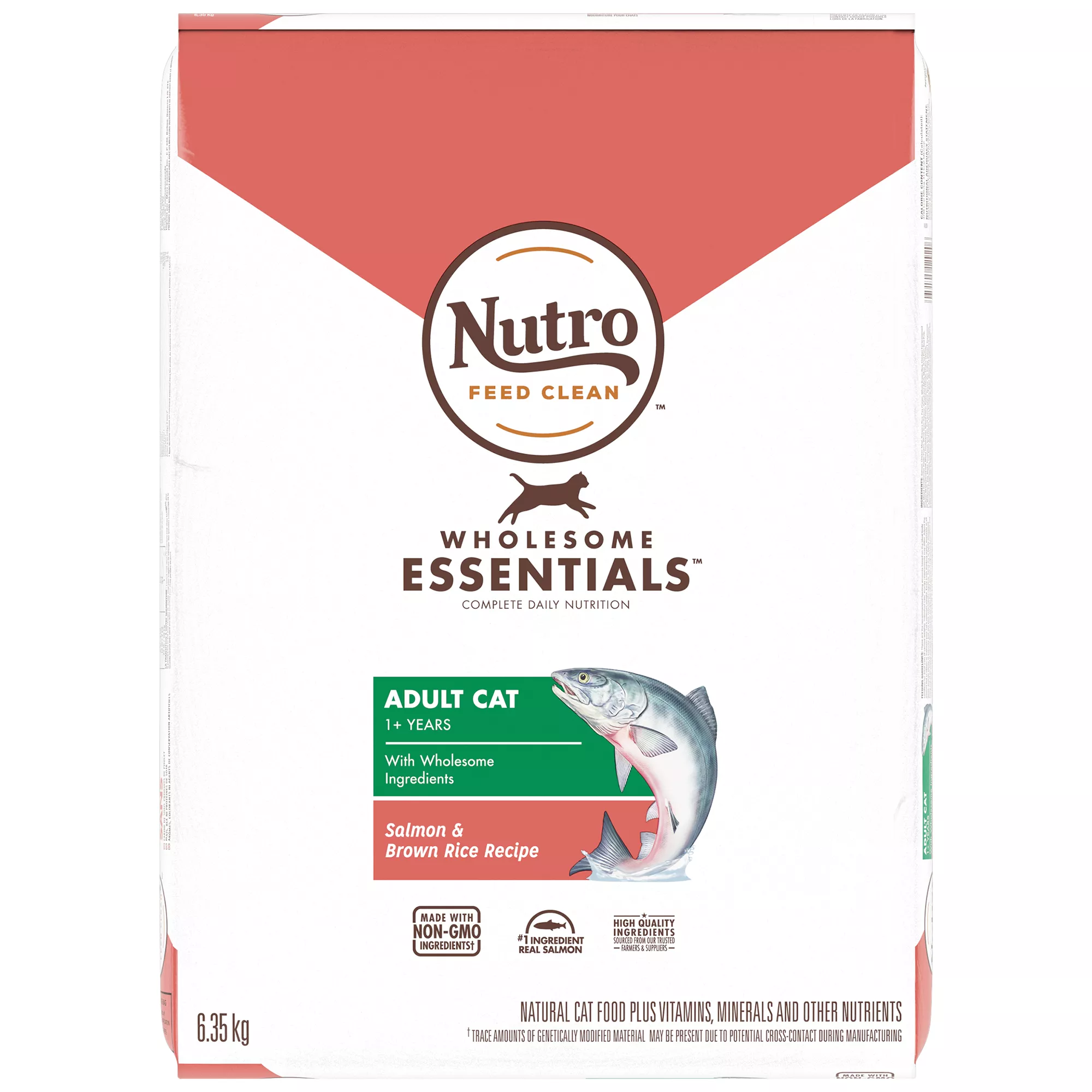 Nutro Wholesome Essentials Adult Cat Food - Salmon & Brown Rice