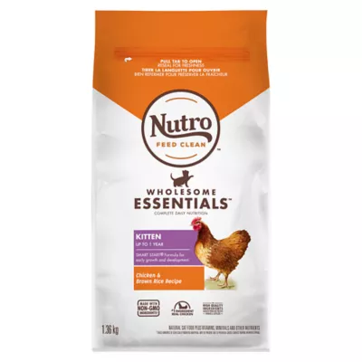Product Nutro Wholesome Essentials Kitten Dry Cat Food Chicken & Brown Rice