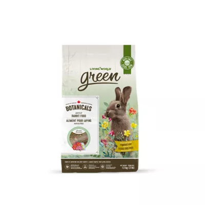 Product Living World Green Botanicals Adult Rabbit Food