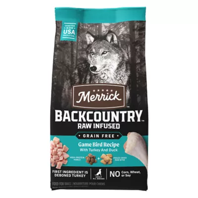Product Merrick® Backcountry® Raw Infused Game Bird Adult Dry Dog Food - Grain Free, Turkey & Duck