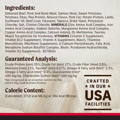 Product Merrick® Backcountry® Adult Dry Dog Food - Great Plains, Kibble, Freeze Dried Raw Pieces, Grain Free
