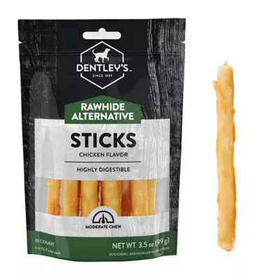 Product Dentley's® Rawhide-Free 5" Retriever Sticks Dog Chew - Chicken, 10 Count