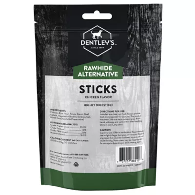 Product Dentley's® Rawhide-Free 5" Retriever Sticks Dog Chew - Chicken, 10 Count