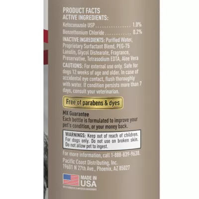 Product Dog MX™ Medicated Antibacterial & Antifungal Shampoo for Dogs - Grapefruit