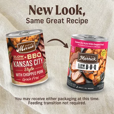 Product Merrick® Slow Cooked BBQ Adult Wet Dog Food - Grain Free, 12.7 oz