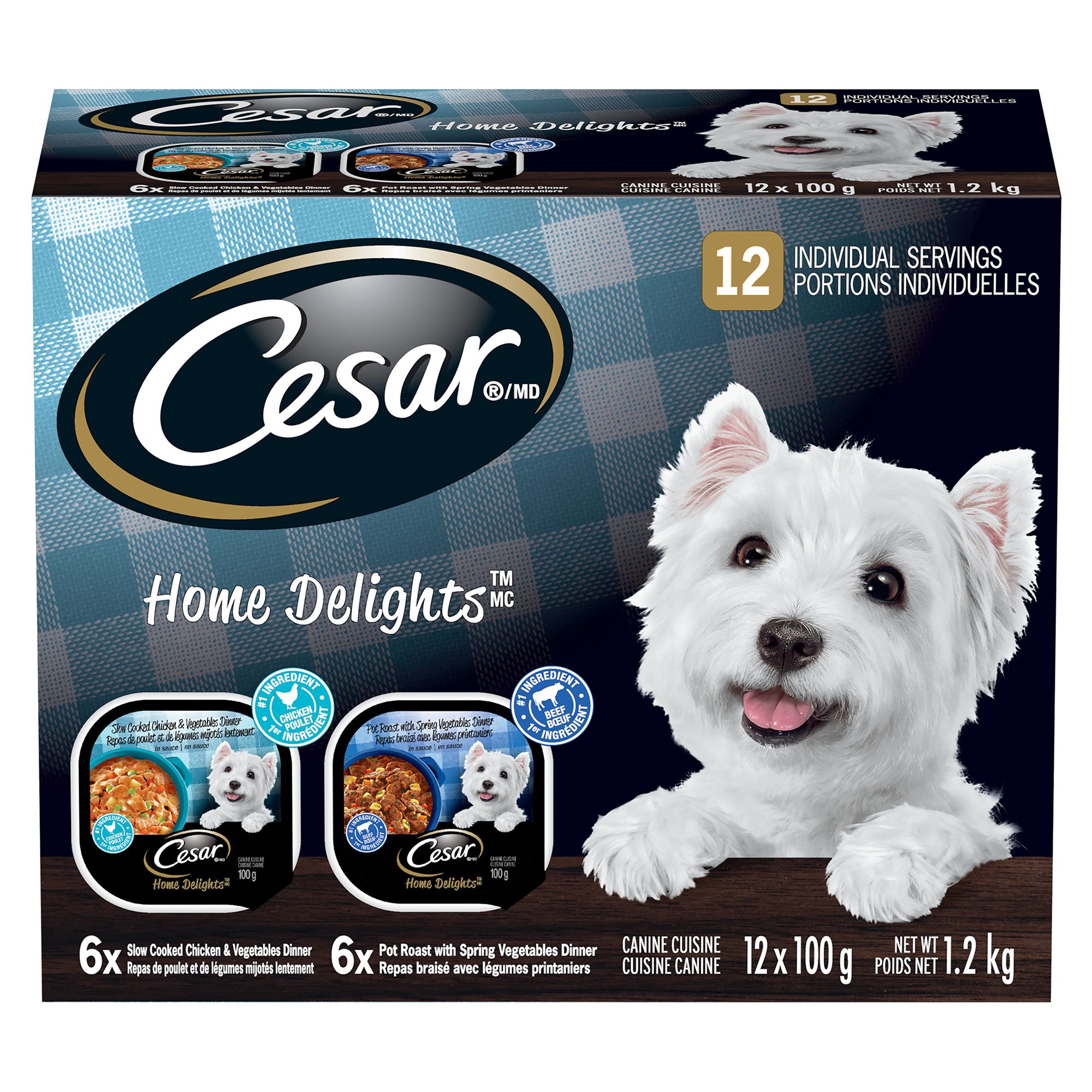 cesar wet food variety pack