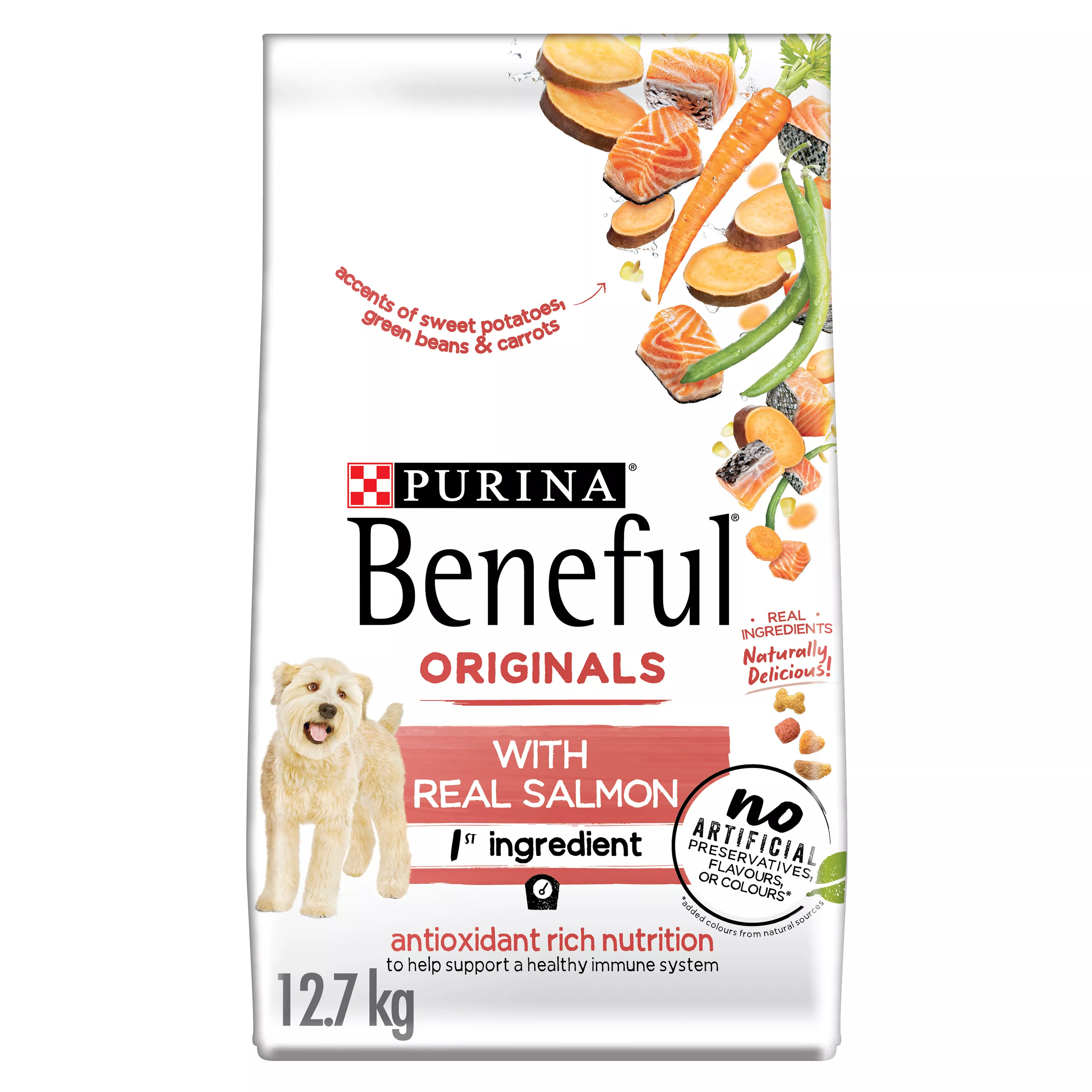 Purina Beneful Originals Adult Dog Food - Salmon