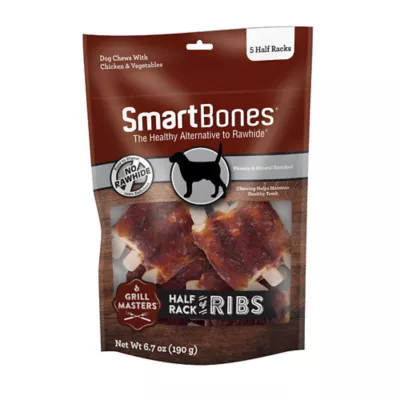 Product SmartBones® Grill Masters Half Rack of Ribs Dog Treats - Chicken & Pork