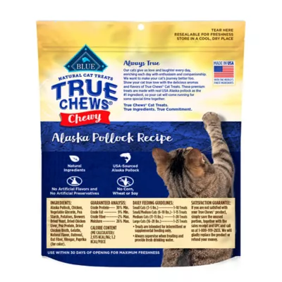 Product Blue Buffalo® True Chews  All Life Stages Treat Cat Treats - Natural, 3 OZ