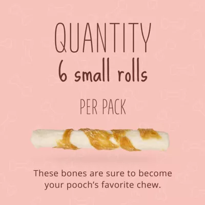 Product Better Belly Proteins Rawhide Small Dog Treats - Real Lamb