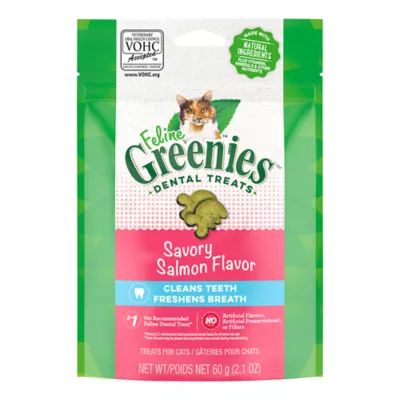 Product Greenies™ Feline Greenies Adult Cat Dental Treats - Dental Care, Natural, Salmon