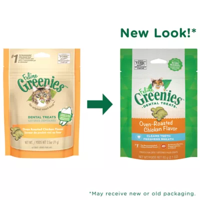 Product Greenies™ Feline Greenies Adult Cat Dental Treats - Dental Care, Natural, Chicken