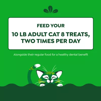 Product Greenies™ Feline Greenies Adult Cat Dental Treats - Dental Care, Natural, Chicken