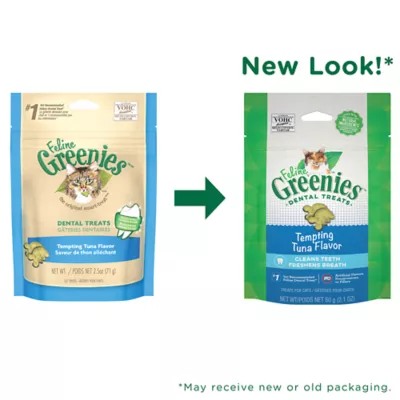 Greenies Feline Greenies Adult Cat Dental Treats Dental Care Natural Tuna