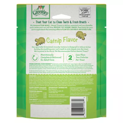 Product Greenies™ Feline Greenies Adult Cat Dental Treats - Dental Care, Natural, Catnip