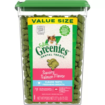 Product Greenies™ Feline Greenies Adult Cat Dental Treats - Dental Care, Natural, Salmon