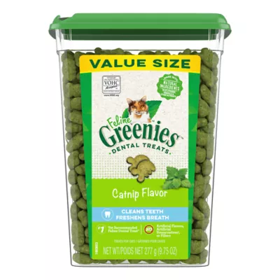 Product Greenies™ Feline Greenies Adult Cat Dental Treats - Dental Care, Natural, Catnip