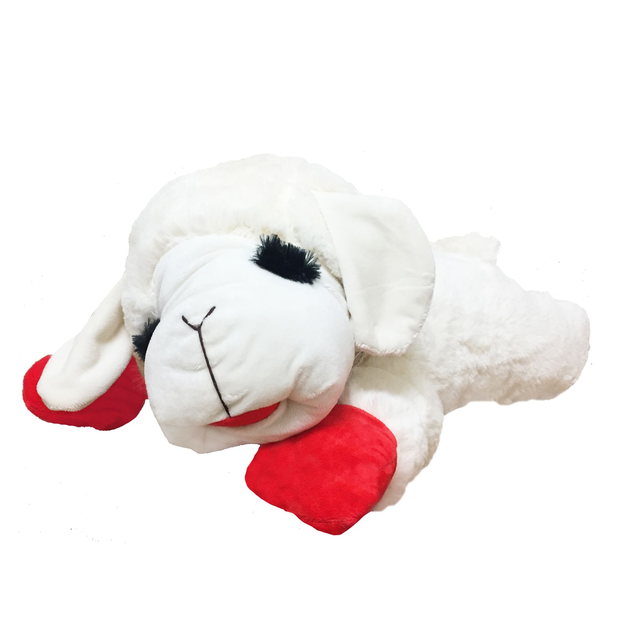 stuffed lamb dog toy