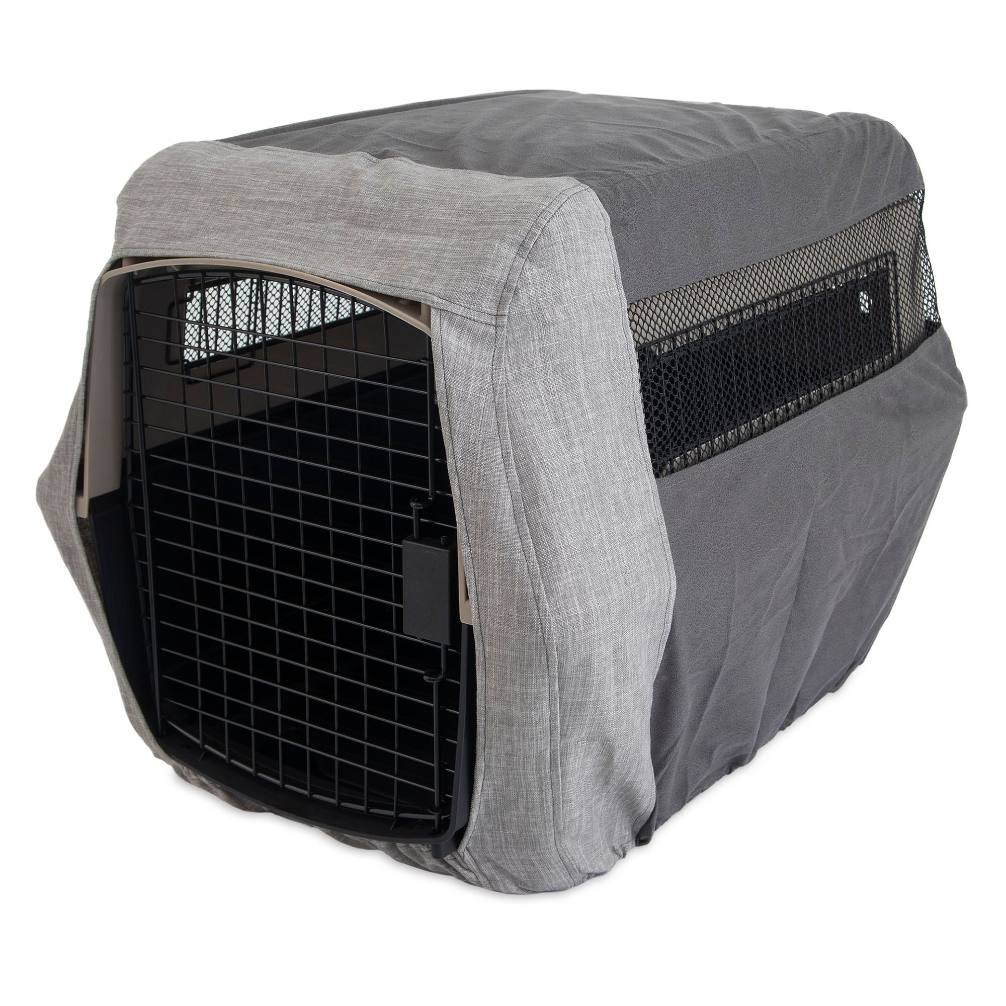 Durable Waterproof Pet Kennel Covers with Mesh Window Ishine Dog Crate Cover Durable Pet Kennel Case Cat Cage Dust Cover for Wire Crate