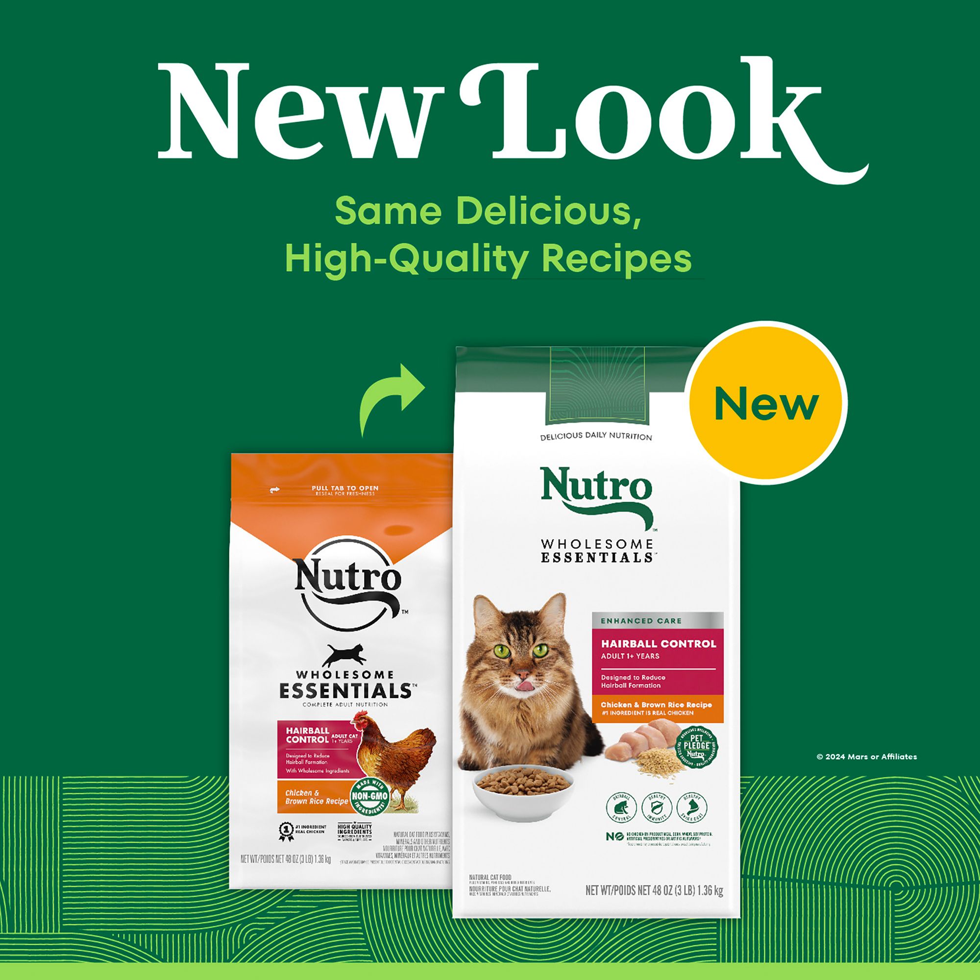 nutro hairball cat food