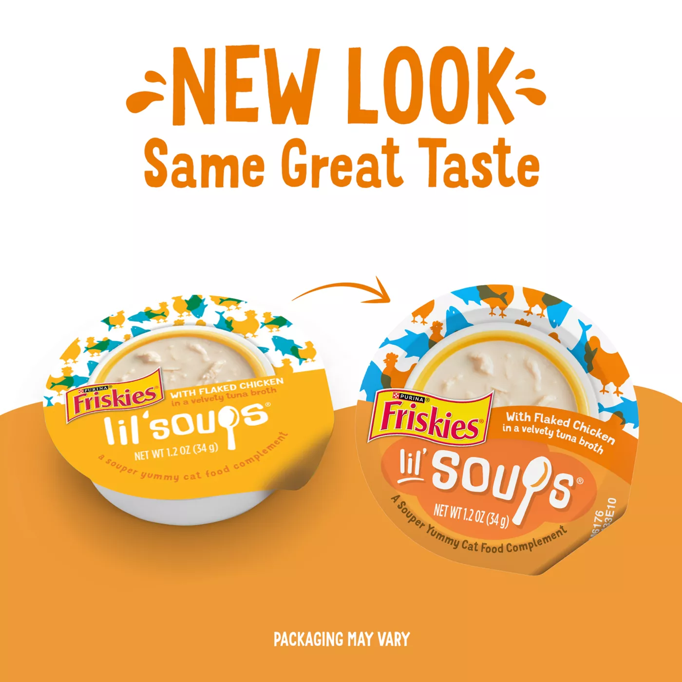 Purina Friskies Lil Soups Cat Food Complement 1.2oz