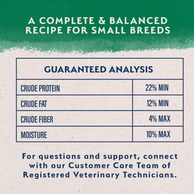 Product Natural Balance Limited Ingredient With-Grain Small Breed Adult Dry Dog Food - Lamb & Brown Rice