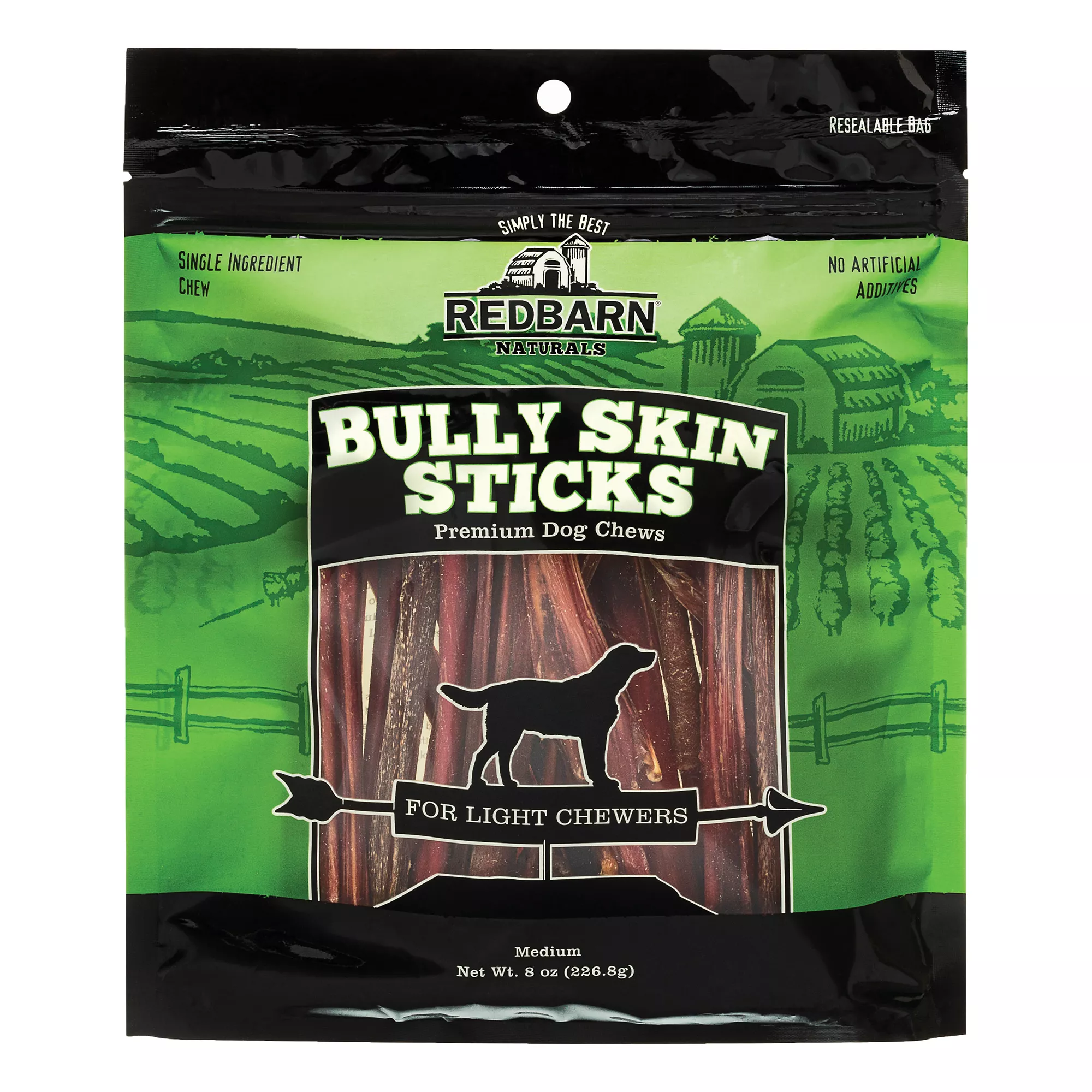 Redbarn 7" Bully Skin Sticks Dog Treat