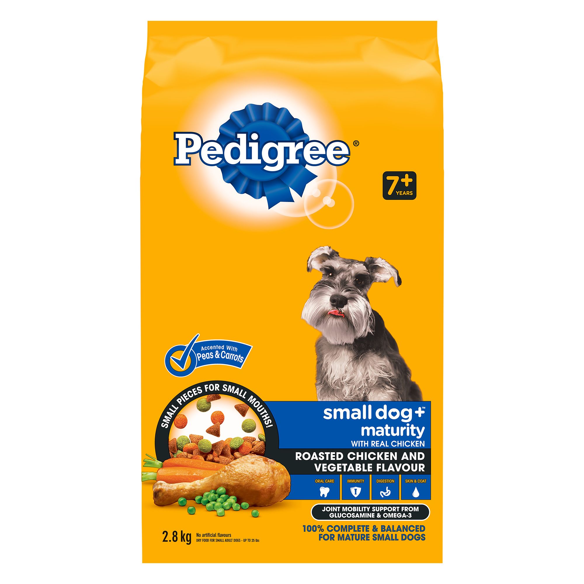 pedigree dog food for seniors