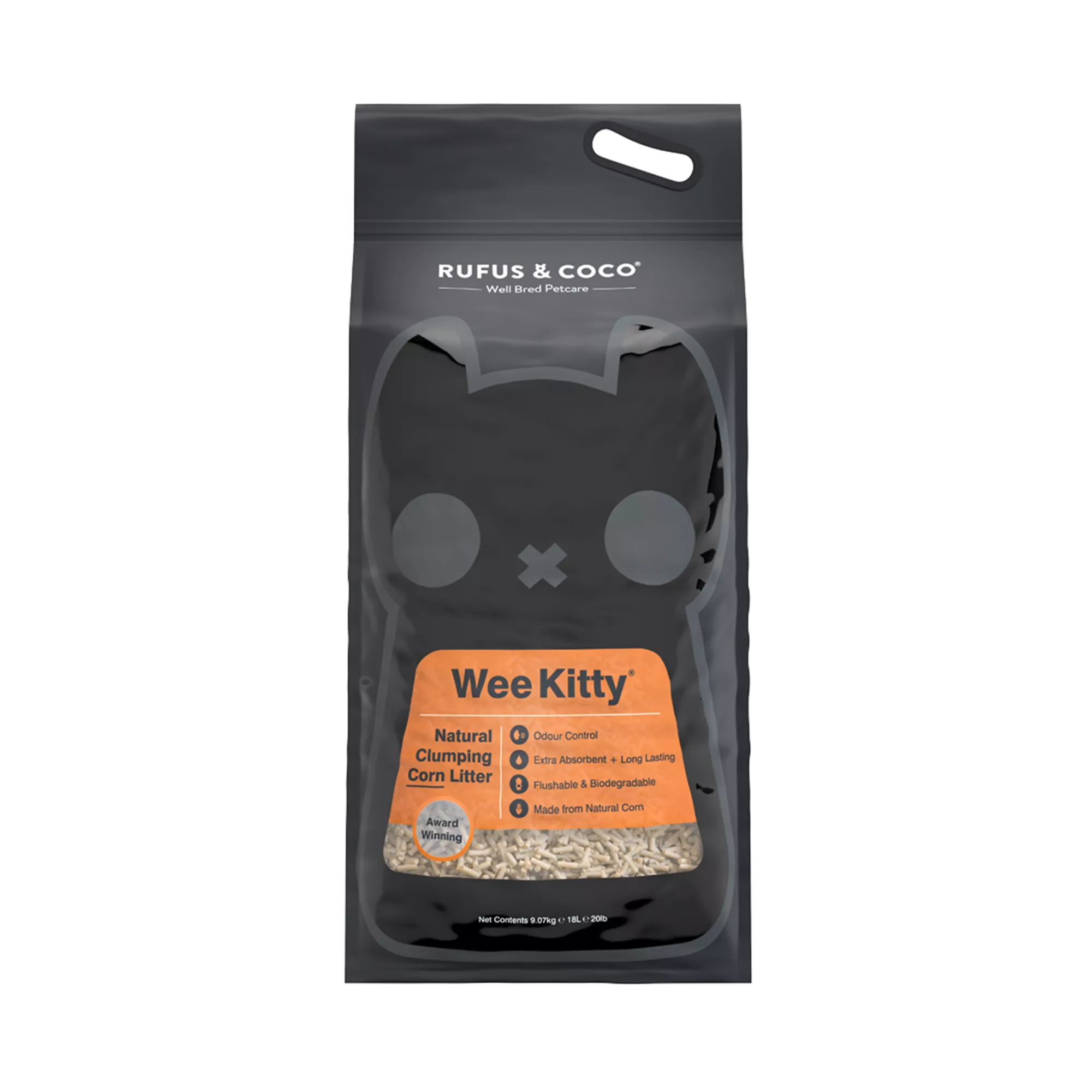 Wee Kitty Corn Clumping Litter