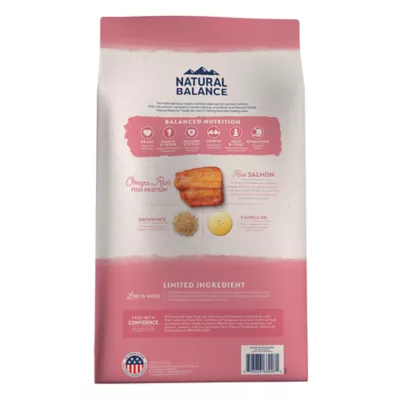 Natural balance salmon dog food best sale