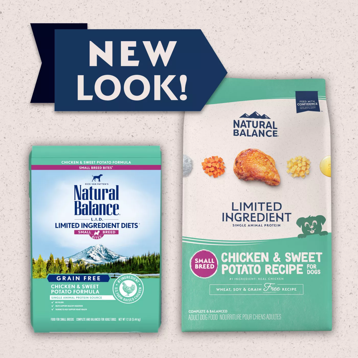 Natural Balance Limited Ingredient Small Breed Adult Dry Dog Food Chicken Sweet Potato