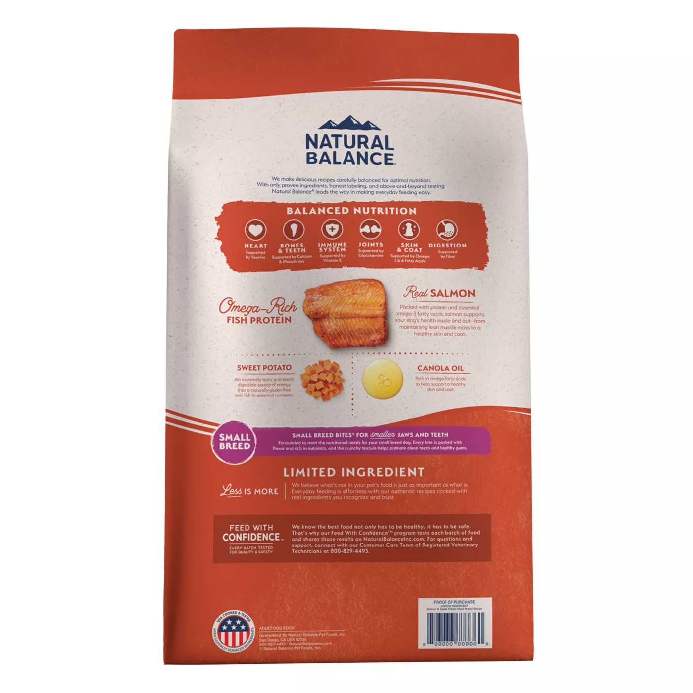 Natural balance small breed shops dog food