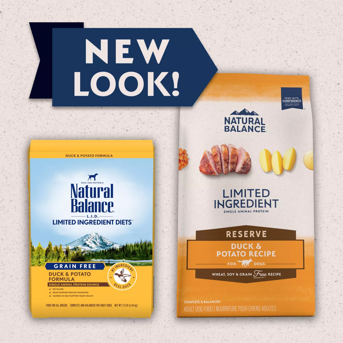 Natural Balance Limited Ingredient Diets Adult Dry Dog Food Duck Potato