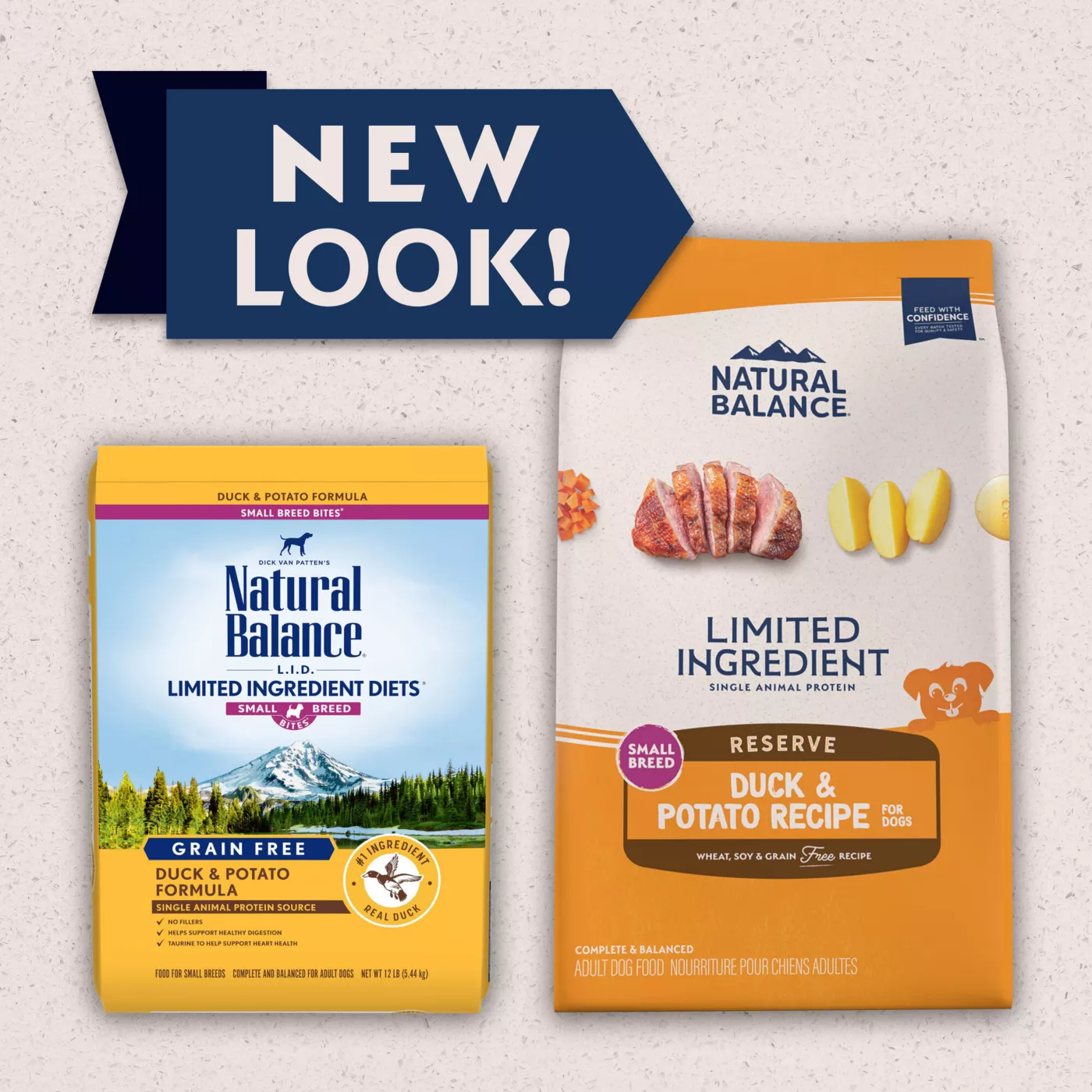 Natural Balance Limited Ingredient Diets Small Breed Adult Dry Dog Food Duck Potato