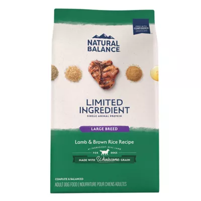 Product Natural Balance Limited Ingredient With-Grain Large Breed Adult Dry Dog Food - Lamb & Brown Rice