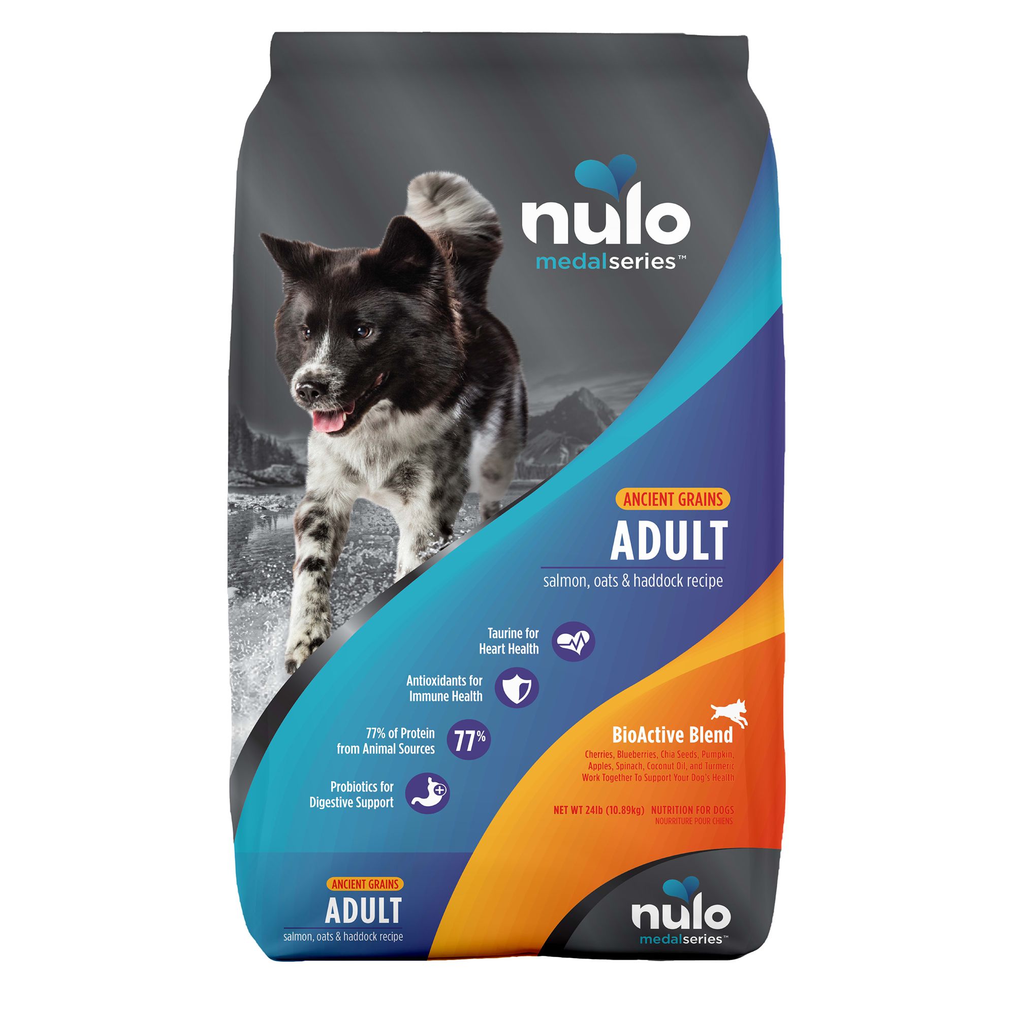 Nulo MedalSeries Adult Dog Dry Food Salmon Oats Haddock