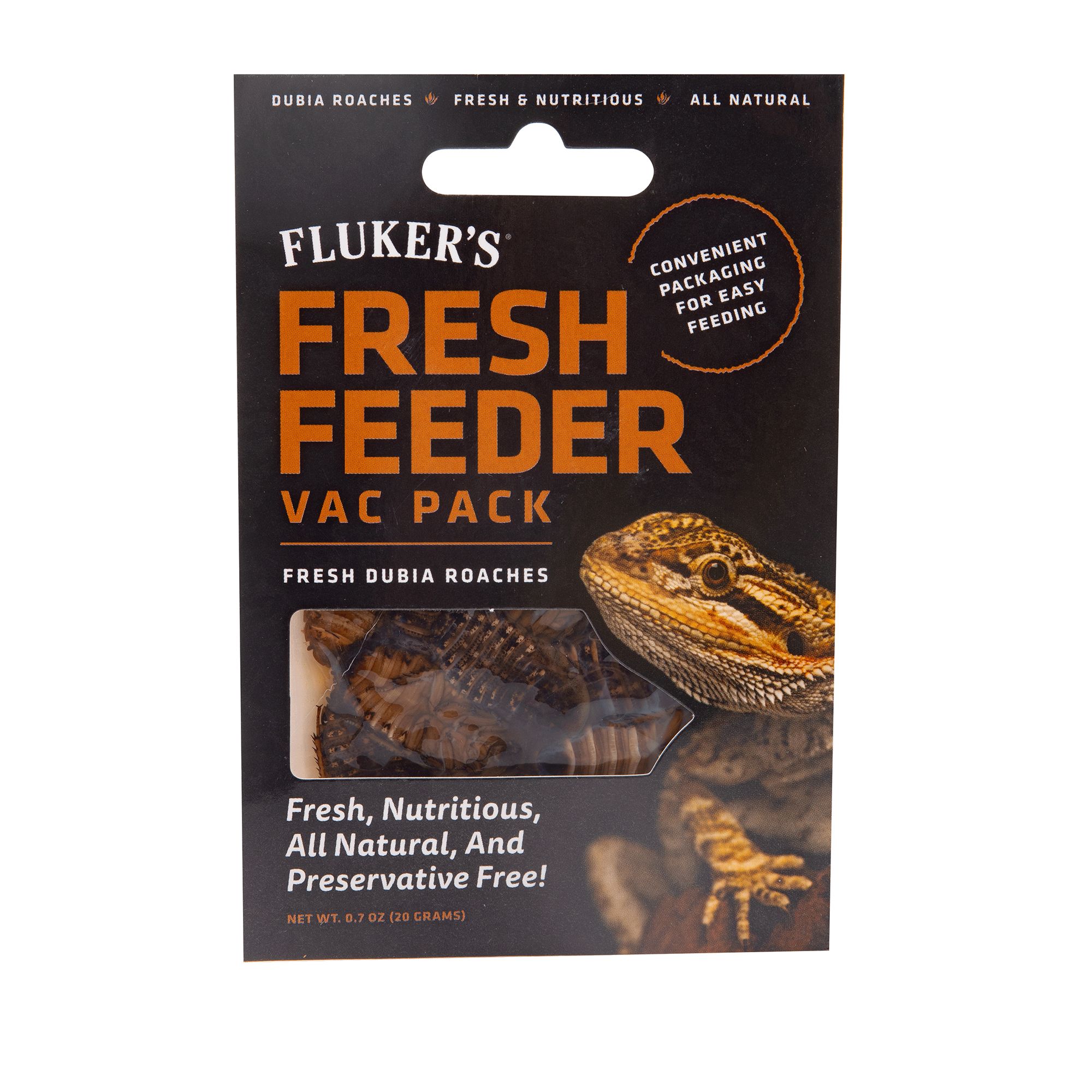 Fluker's® Fresh Feeder Vac Pack Dubia Roaches | reptile Bearded Dragon ...