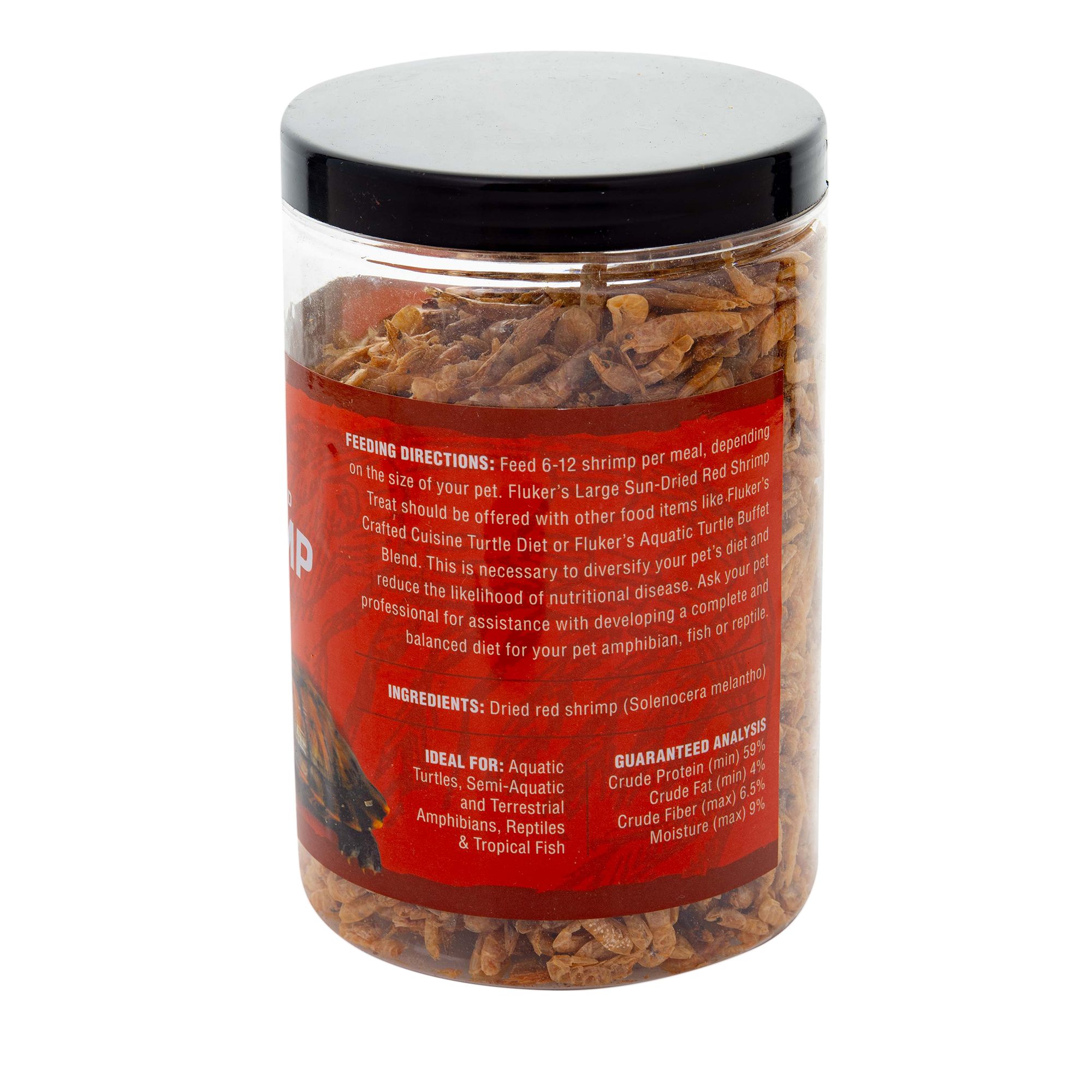 Fluker's® Large Sun-Dried Red Shrimp - Aquatic Turtle Treat - 5 oz - thumbnail 3