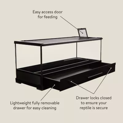 Product Thrive Easy Clean Reptile Terrarium
