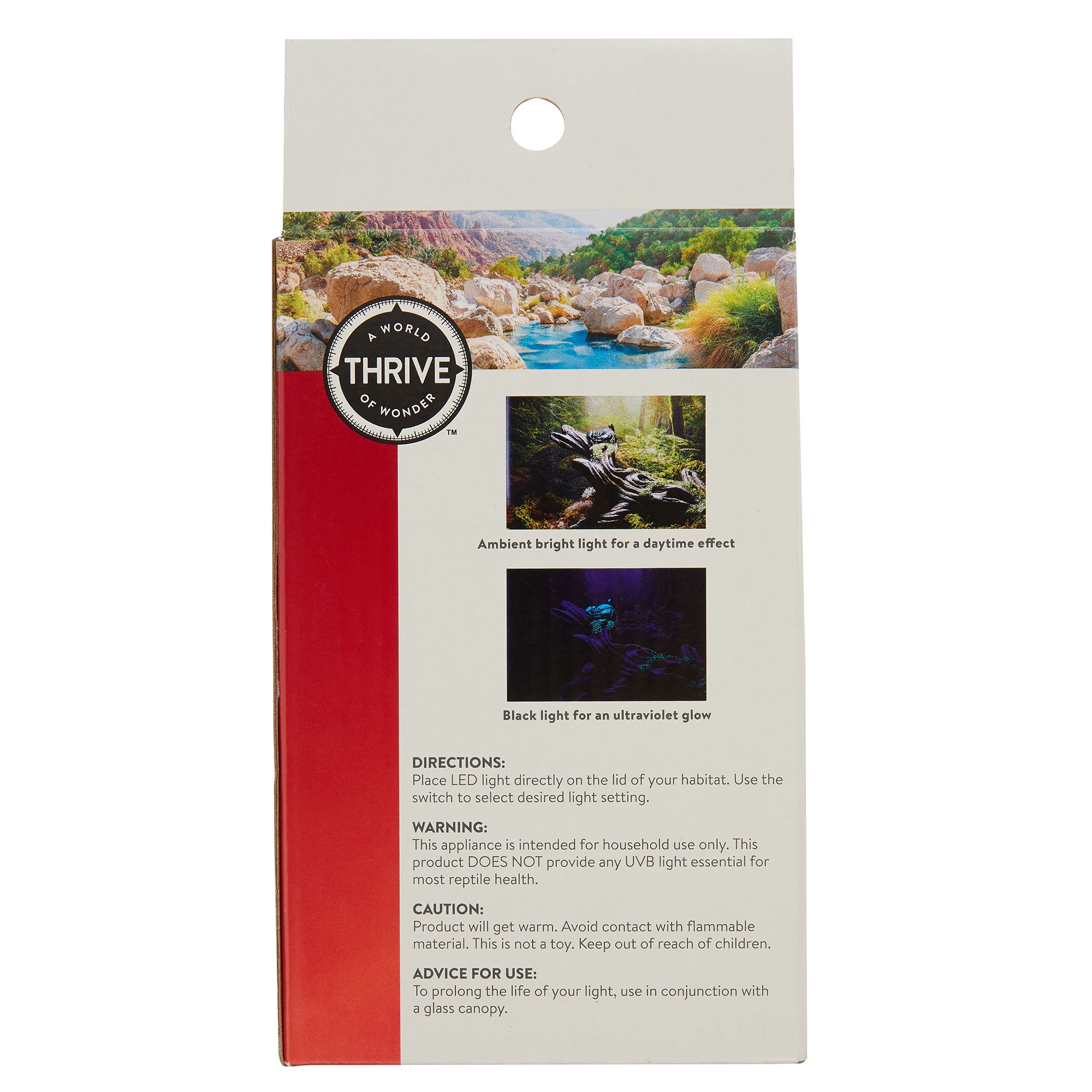Thrive 2 Mode LED Light - Terrarium LED Light - thumbnail 3