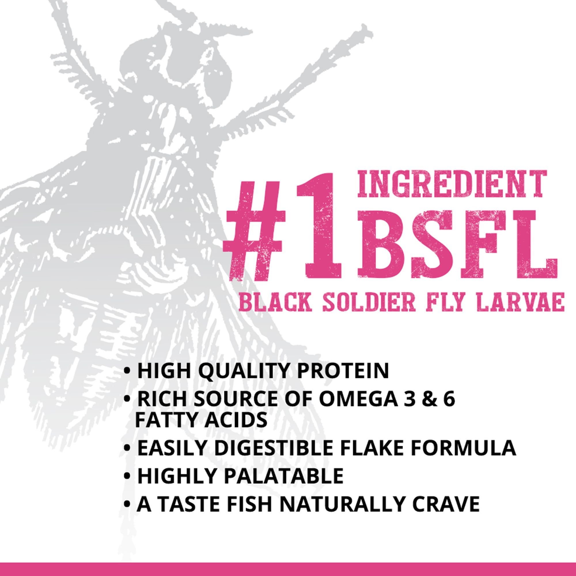 Fluval® Bug Bites Color Enhancing Flakes Fish Food Complete Diet - thumbnail 2