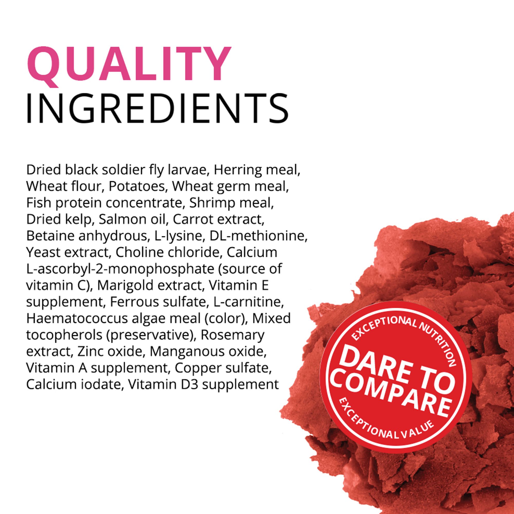 Fluval® Bug Bites Color Enhancing Flakes Fish Food Complete Diet - thumbnail 3