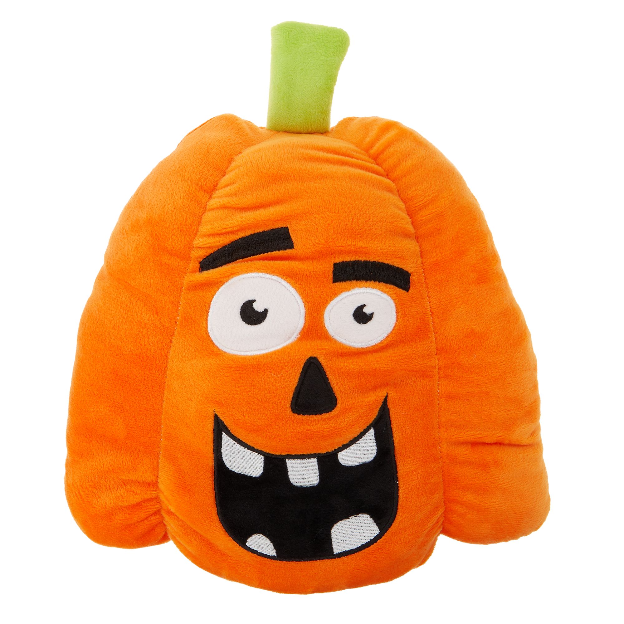 stuffed pumpkin dog toy