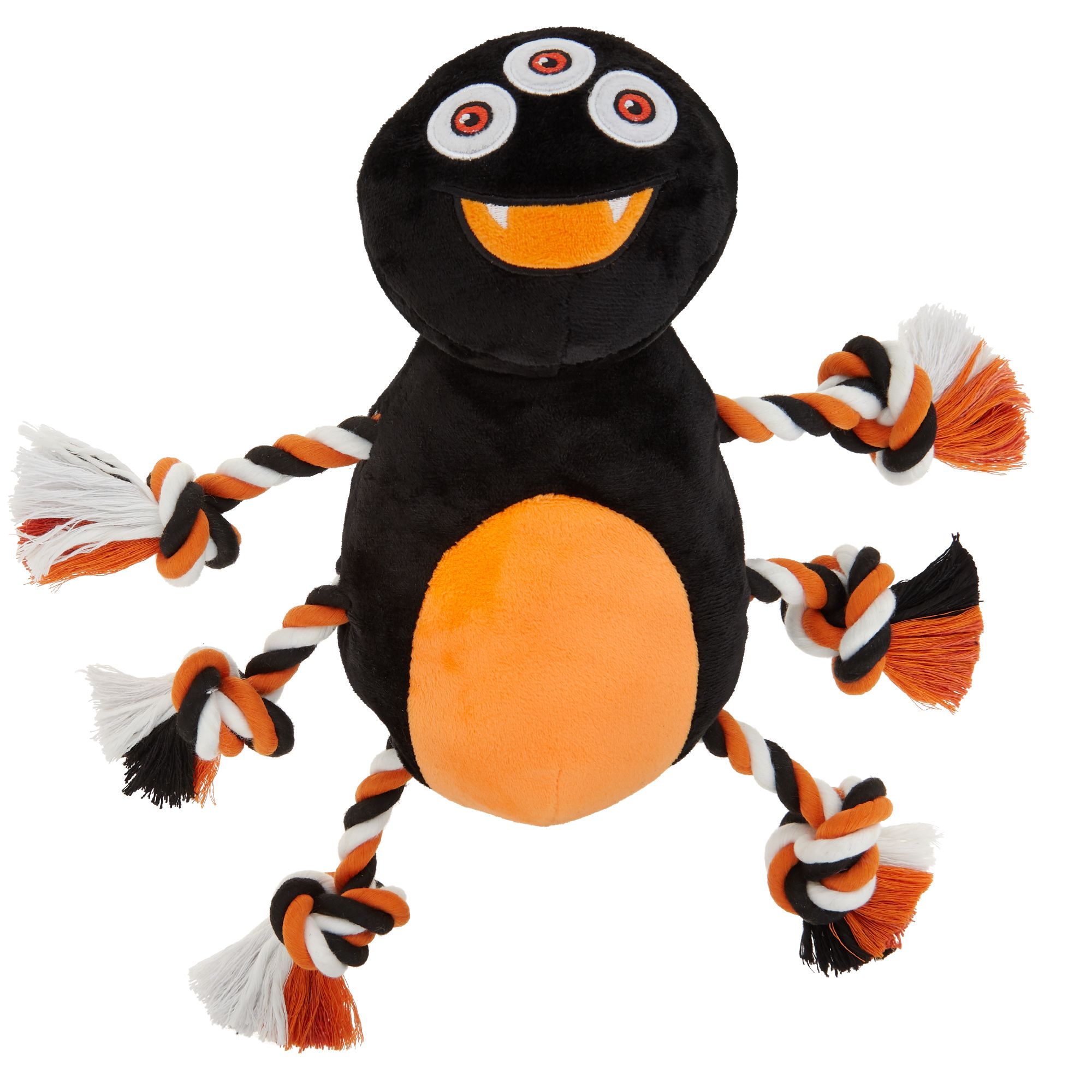 halloween spider dog toy