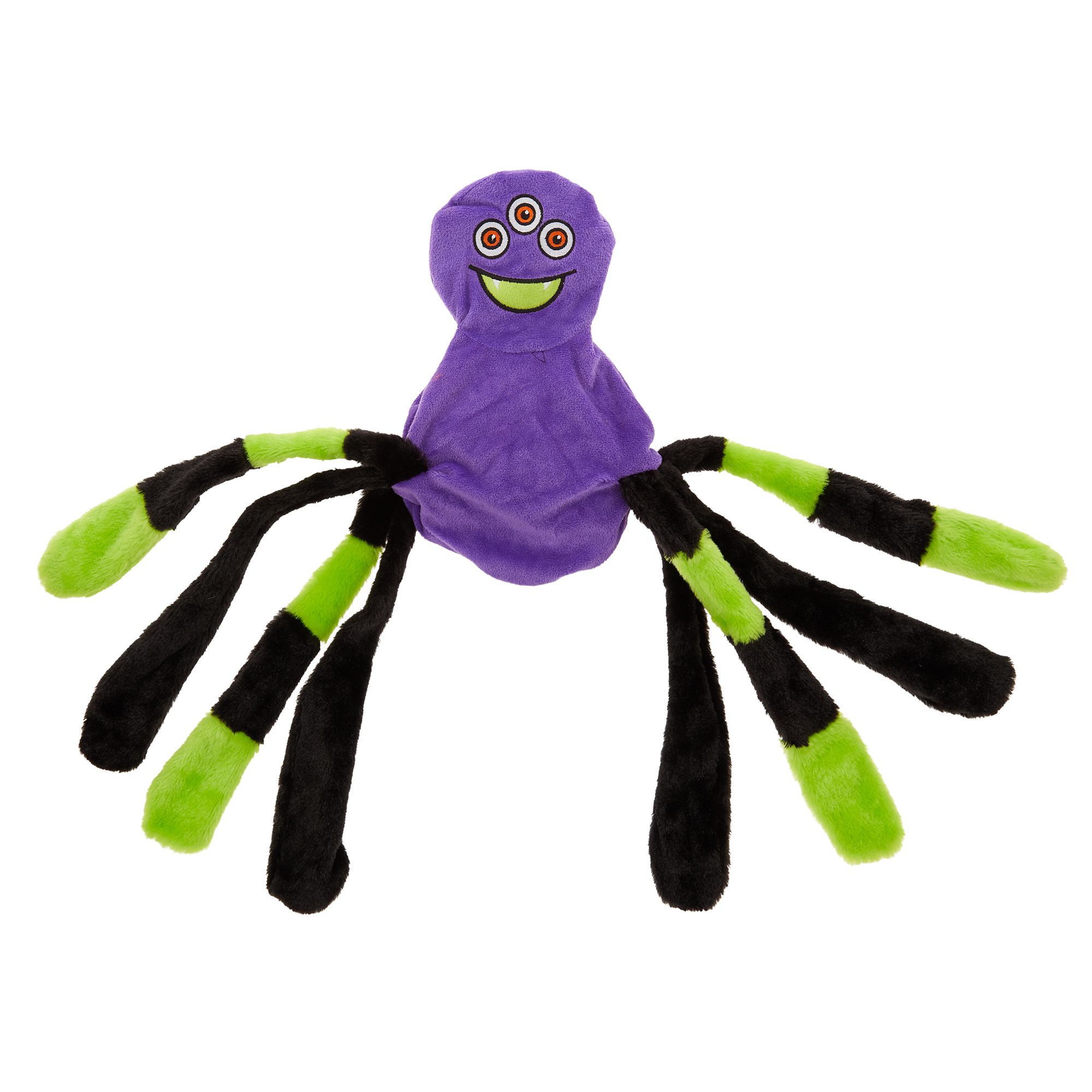 halloween spider dog toy