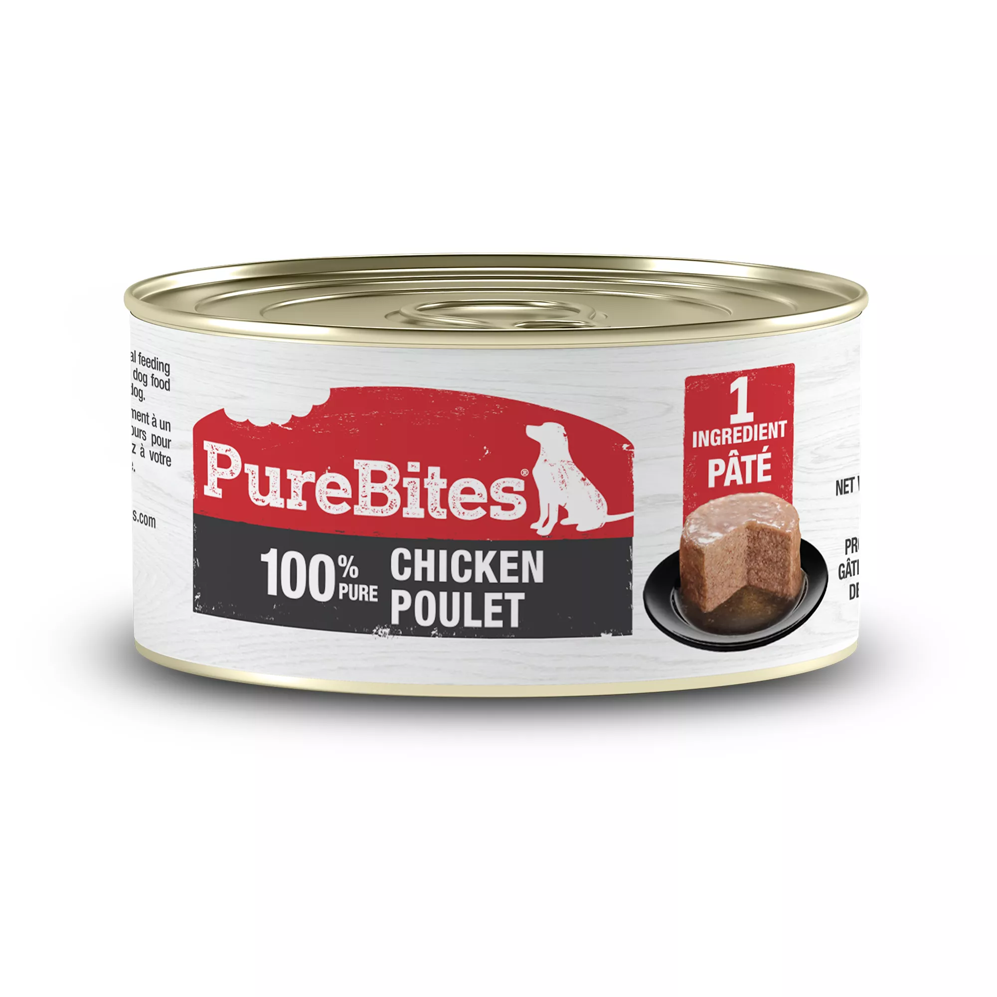 PureBites® Pure Protein Chicken Pate Adult Dog Food Topper