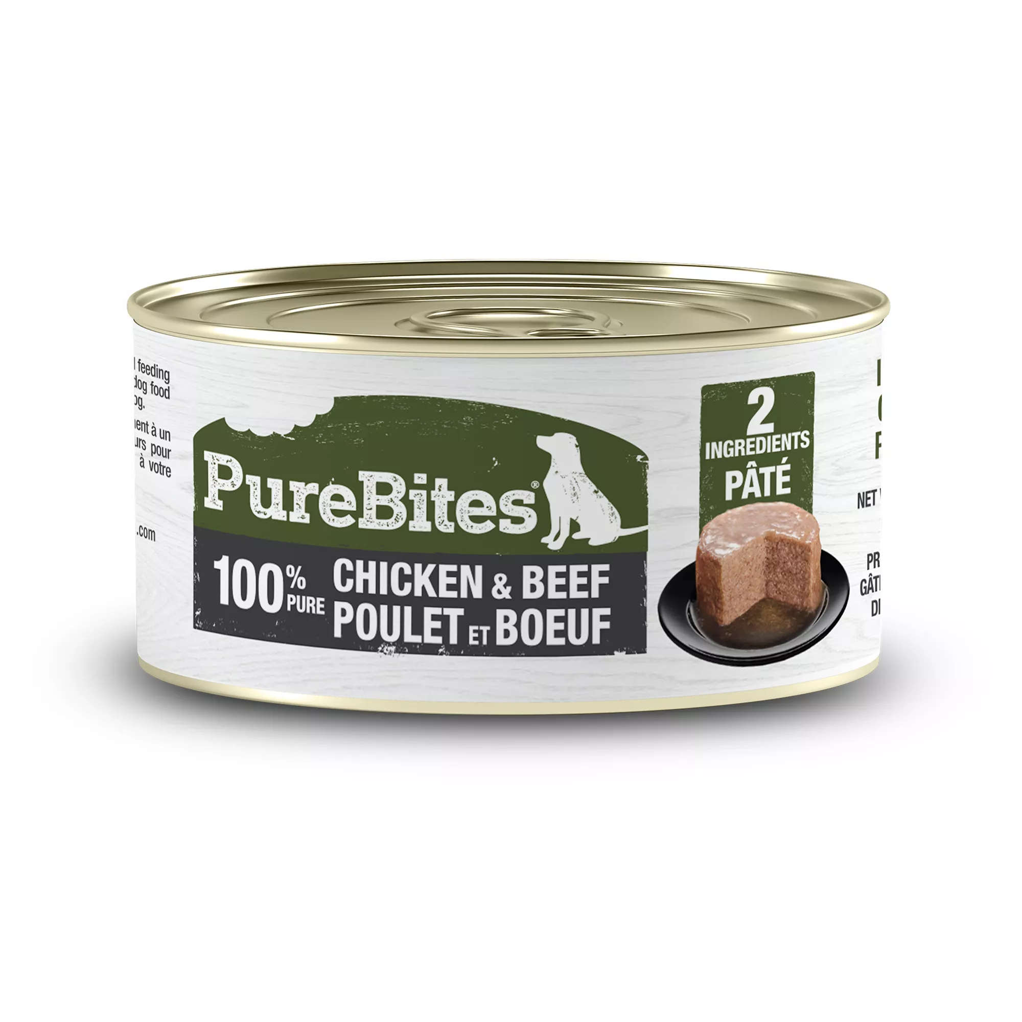 PureBites® Pure Protein Chicken & Beef Pate Adult Dog Food Topper